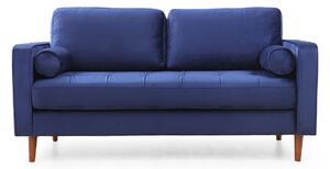 Designová sedačka Jarmaine 175 cm tmavě modrá