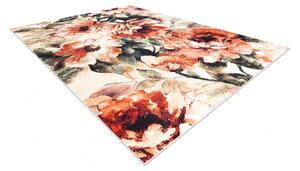 Makro Abra Kusový koberec ANTIKA 24 Vhodný k praní moderní květy vícebarevný Rozměr: 80x150 cm