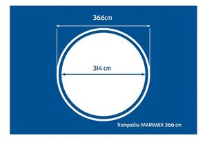 Marimex trampolína s ochranou sítí, 366 cm