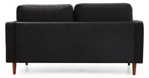 Designová sedačka Jarmaine 175 cm černá