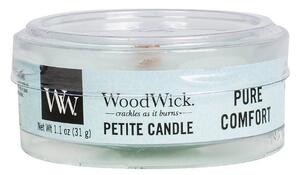 WoodWick - vonná svíčka Petite, Pure Comfort (Čisté pohodlí) 31g