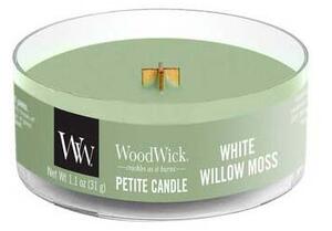 WoodWick - vonná svíčka Petite, Mech bílé vrby 31g