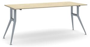 Jednací stůl WIDE, 1800 x 800 mm, dub přírodní