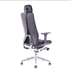 Kancelářská ergonomická židle EGO — černá, nosnost 140 kg