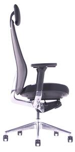 Kancelářská ergonomická židle EGO — černá, nosnost 140 kg