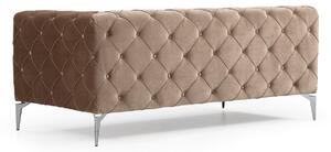 Designová 4-místná sedačka Rococo 344 cm krémová