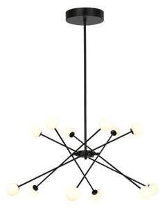 Klausen 149003 - LED Lustr na tyči WHISTLE 12xLED/3W/230V černá