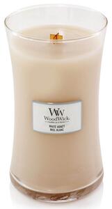WoodWick - vonná svíčka White Honey (Bílý med) 609g
