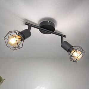 Brilagi - Bodové svítidlo CAGE 2xE14/40W/230V
