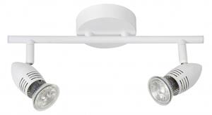 LED stropní bodové svítidlo Lucide Caro 13955/10/31 2x5W GU10 - klasická bodovka