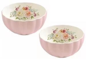 Easy Life - porcelánová miska Royal Pink, dárková sada 2 ks