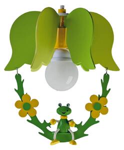 Závěsné světlo Frosch ve tvaru květu s houpačkou