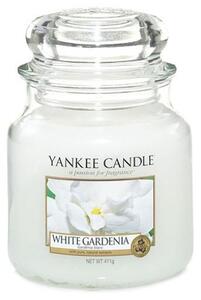 Yankee Candle - vonná svíčka White Gardenia (Bílá gardénie) 411g