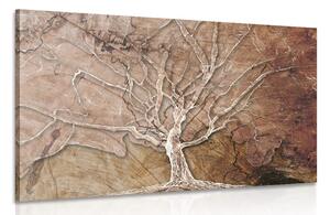 Obraz koruna stromu s abstraktním nádechem - 60x40