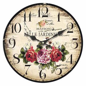 Casa de Engel Nástěnné hodiny Belle Jardiniere, 34 cm