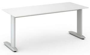 Kancelářský psací stůl PRIMO FLEXIBLE 1800 x 800 mm, bílá