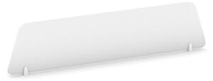 Stolní paraván MIRELLI A+, 1400 x 300 mm, bílá