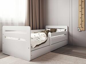 BabyBeds Dětská postel TOMI s úložným prostorem Velikost postele: 180x80 cm, Barva postele: Bílá