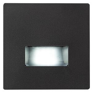 Rabalux 77195 - LED Schodišťové svítidlo LUNCA LED/1W/230V 3000/4500/6500K černá