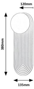 Rabalux 71459 - Nástěnné svítidlo GLOWBELLS 1xG9/25W/230V