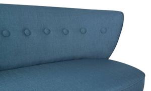Designová pohovka Verena 141 cm modrá