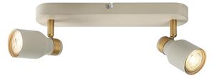 Rabalux 73096 - Bodové svítidlo NEZORI 2xGU10/15W/230V