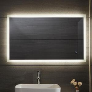 80784 Aquamarin Koupelnové zrcadlo s LED osvětlením, 50 x 70 cm