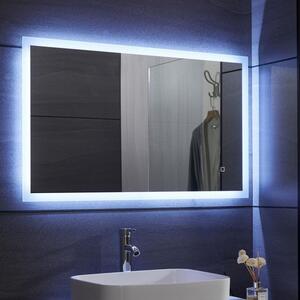 80785 Aquamarin Koupelnové LED zrcadlo, 80 x 60 cm