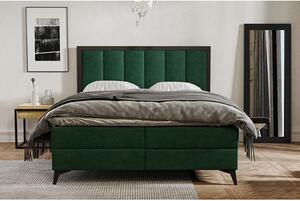 Čalouněná postel LOFT rozměr 140x200 cm Zelená