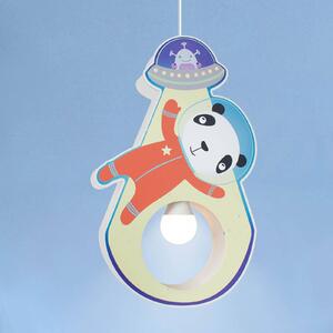 Závěsné světlo Little Astronauts Panda