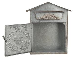 Clayre & Eef Retro kovová poštovní schránka Post s patinou