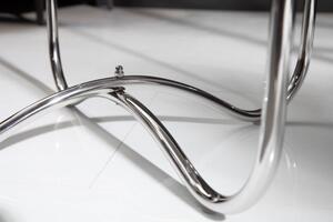 Odkládací stolek NOBLES 43 CM šedý mramor Nábytek | Doplňkový nábytek | Odkládací stolky