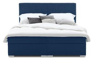 Čalouněná postel GRENLAND 160x200 cm Tmavě šedá