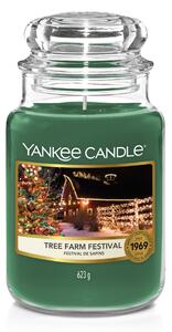 Yankee Candle - vonná svíčka Tree Farm Festival (Festival stromků) 623g