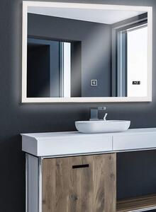 77488 Aquamarin Koupelnové zrcadlo s LED osvětlením, 100 x 60 cm