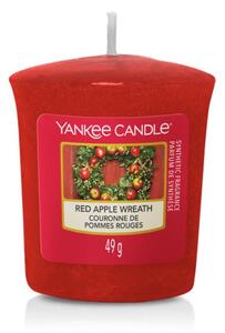 Yankee Candle - votivní svíčka Red Apple Wreath (Věnec z červených jablíček) 49g