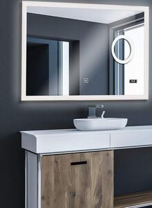 77487 AQUAMARIN Koupelnové zrcadlo s LED osvětlením, 80 x 60 cm