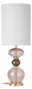 EBB & FLOW Futura stolní lampa, stínidlo Marl bílá
