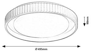 Rabalux 71345 - LED Stm stropní sv PASTELLO LED/48W/230V 3000-6500K pr.49,5cm+DO