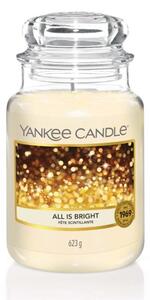 Yankee Candle - vonná svíčka All is Bright (Všechno jen září) 623g