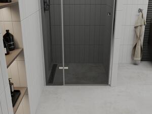 Mexen Roma otočné sprchové dveře 70 cm, Grafitově černá, Chromovaná