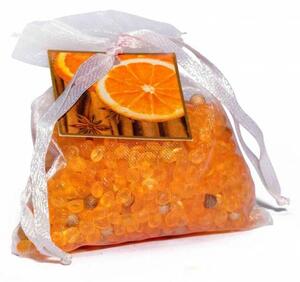 Boles d'olor - vonný sáček organza Naranja y Canela (Pomeranč a skořice) 30g