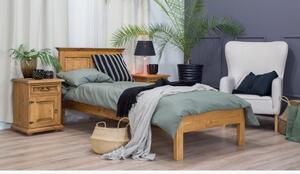 Jednolůžková postel rustikální