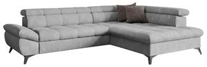 SEDACÍ SOUPRAVA, textil, šedá Welnova - Sedací soupravy