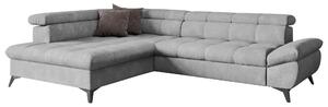 SEDACÍ SOUPRAVA, textil, šedá Welnova - Sedací soupravy