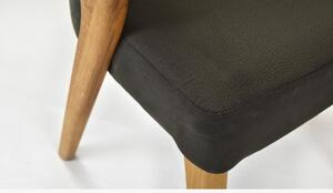 Designová luxusní židle - dub, Almondo