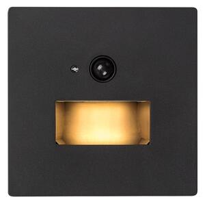 Rabalux 77197-LED Schod sv se senz poh a soum LUNCA 1W/230V 3000/4500/6500Kčerná
