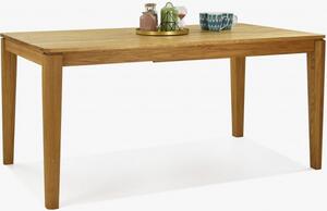 Jídelní stůl z masivu rozkládací dub, Houston 160-210 x 90 cm