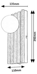 Rabalux 71421 - Nástěnné svítidlo NOXELLE 1xG9/5W/230V