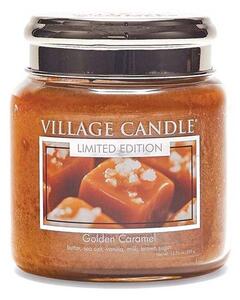 Village Candle - vonná svíčka Golden Caramel (Zlatý karamel) 454g